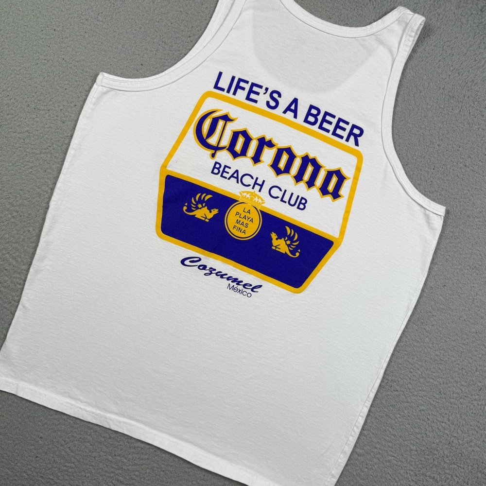 Corona alcohol Tank‎ Top
